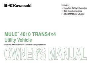 Kawasaki Manual