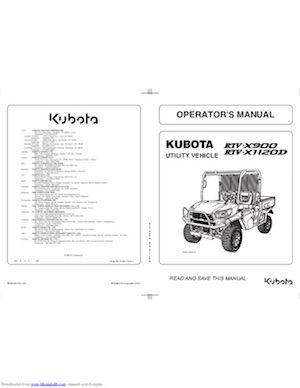 Kubota Manual