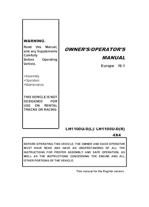 CFMOTO Manual